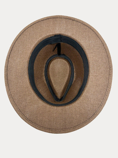 Airy Mesh Perforated Panama Fedora