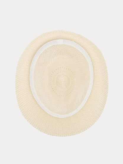 Vintage Upturned Brim Summer Trilby