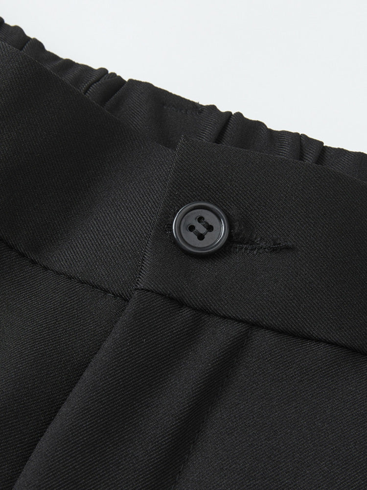 High Waist Loose Casual Suit Pleated Wide Leg Dress Pants
