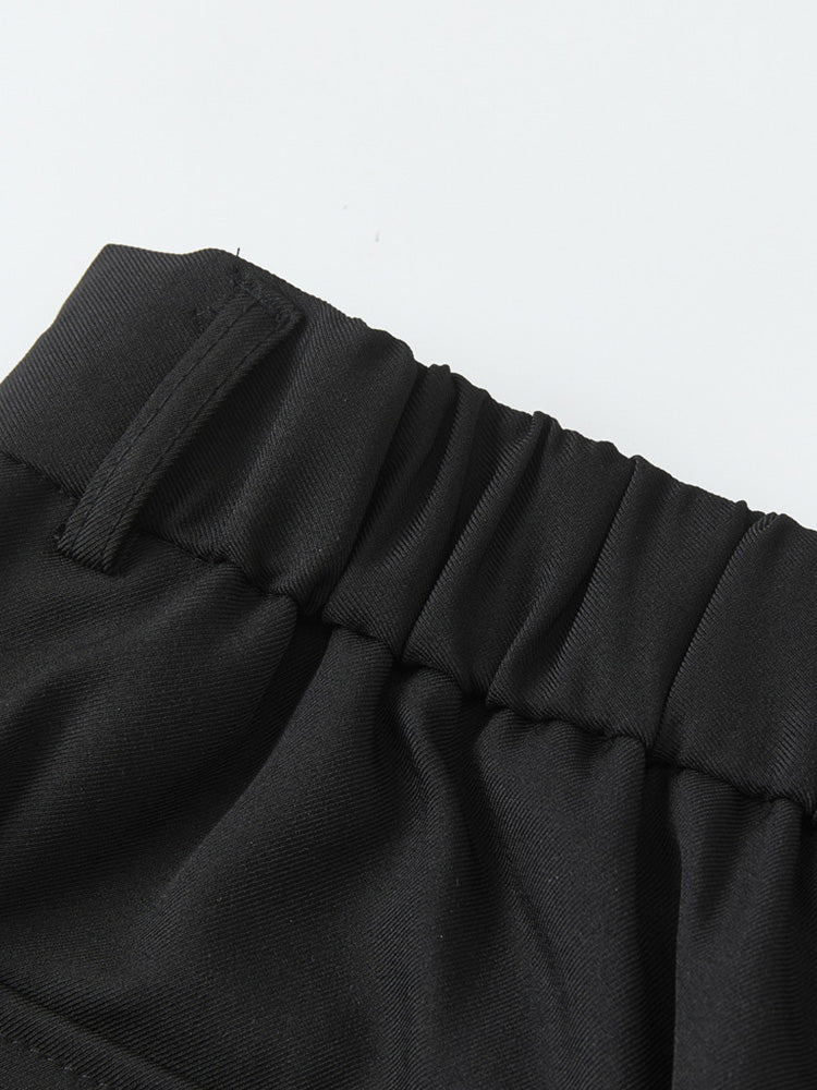 High Waist Loose Casual Suit Pleated Wide Leg Dress Pants