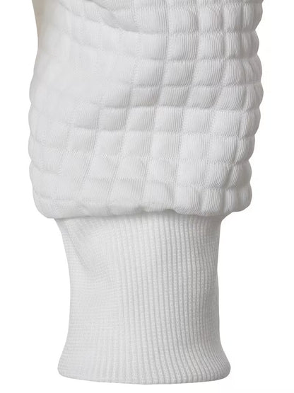 Casual Stand Collar Quilted Zip-Up Jacket