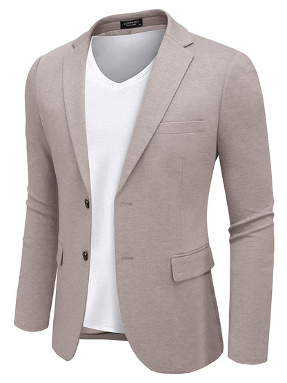 Business Casual Two Buttons Suit Jacket Blazer (US Only)