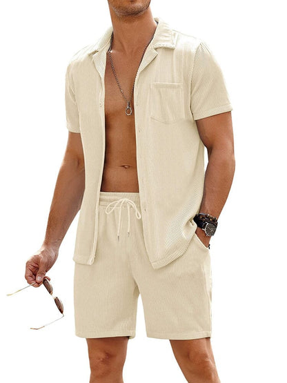 Casual 2 Pieces Beach Outfits Set (US Only)