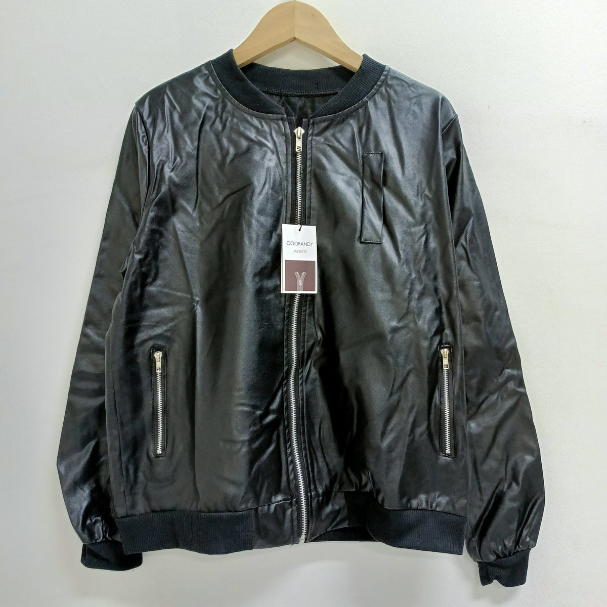 Coofandy Classic Leather Jacket