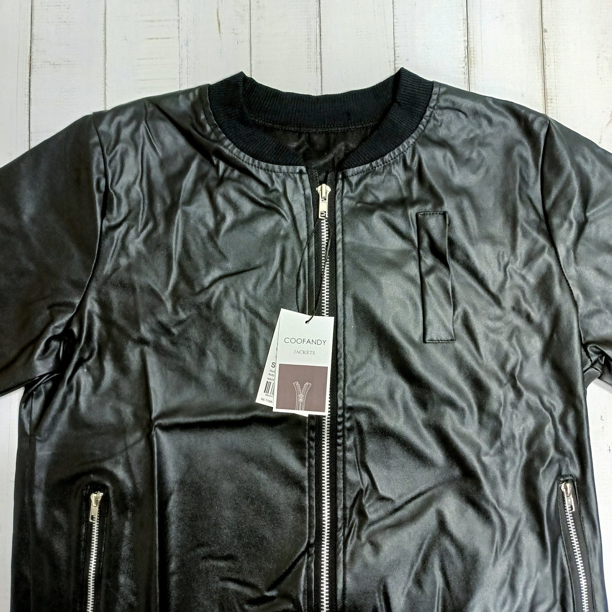 Coofandy Classic Leather Jacket