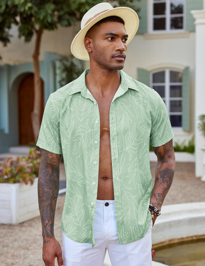 Casual Hawaiian Printed Vacation Shirt (US Only)
