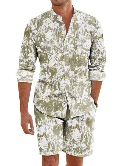 Casual 100% Cotton Graphic Shirt Sets (US Only)